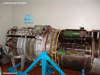 Турбореактивный двигатель РД-3М-500  © Konstantinos Panitsidis